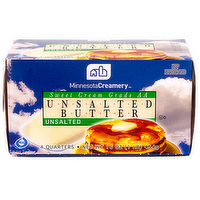 Minnesota Creamery Unsalted Butter, 1 Pound