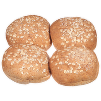 L&B Gourmet Wholesome Wheat Burger Buns Smart Buy Value Pack, 4 Each