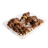 L&B Mini Chocolate Filled Croissants, 4.5 Ounce