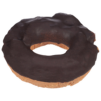 L&B Gourmet Old Fashioned Chocolate Iced Donut, 1 Each