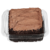 L&B Chocolate Cake Square with Chocolate Frosting, 8 Ounce