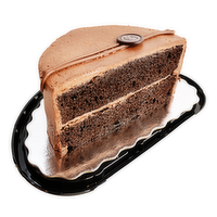 L&B 7-Inch Chocolate Layer Cake Half, 1 Each