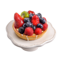 L&B Signature Fresh Fruit Tart 4-Inch, 8 Ounce