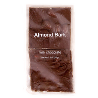 L&B Milk Chocolate Almond Bark, 2.5 Ounce