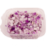 L&B Diced Red Onion, 8 Ounce