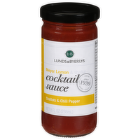 L&B Meyer Lemon & Shallot Cocktail Sauce, 8 Ounce