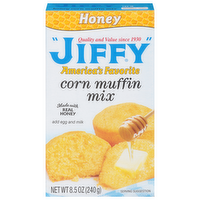 Jiffy Honey Corn Muffin Mix, 8.5 Ounce