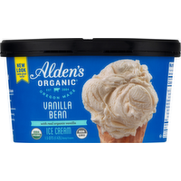 Alden's Organic Vanilla Bean Ice Cream, 48 Ounce