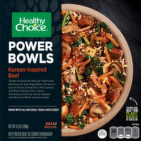 Healthy Choice Power Bowls Korean-Inspired Beef, 9.5 Ounce