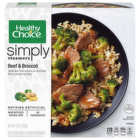 Healthy Choice Simply Steamers Beef & Broccoli, 10 Ounce