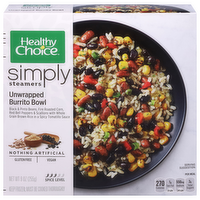 Healthy Choice Simply Steamers Unwrapped Burrito Bowl, 9 Ounce