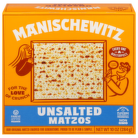 Manischewitz Kosher Unsalted Matzos, 10 Ounce