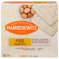 Manischewitz Kosher Egg Matzos, 12 Ounce