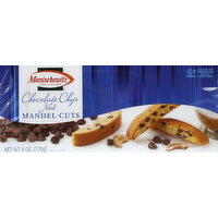 Manischewitz Chocolate Chip Nut Mandel Cuts - Kosher for Passover, 6 Ounce