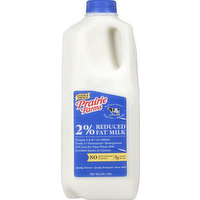 Prairie Farms 2% Reduced Fat Milk, 0.5 Gallon