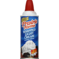 Prairie Farms Whipped Light Cream, 7 Ounce