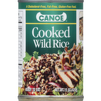 Canoe Cooked Wild Rice, 15 Ounce