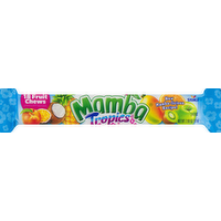 Mamba Summer Tropics Assorted Fruit Chews Candy, 2.8 Ounce