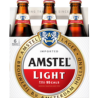 Amstel Light Beer, 6 Each