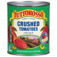 Tuttorosso Crushed Tomatoes with Basil, 28 Ounce
