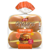 Sara Lee Artesano Hawaiian Bakery Buns, 8 Each