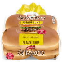 Sara Lee Artesano Potato Buns, 8 Each