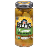 Pearls Organics Red Pepper Stuffed Queen Olives, 6.7 Ounce
