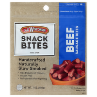 Old Wisconsin Beef Sausage Snack Bites, 7 Ounce