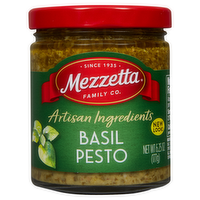 Mezzetta Napa Valley Bistro Homemade Style Basil Pesto Sauce, 6.25 Ounce