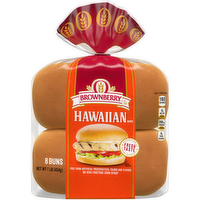 Brownberry Sweet Hawaiian Sandwich Buns, 8 Each