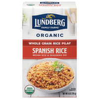 Lundberg Farms Organic Whole Grain Spanish Rice, 6 Ounce