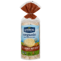 Lundberg Farms Organic Honey Nut Brown Rice Cakes, 9.6 Ounce