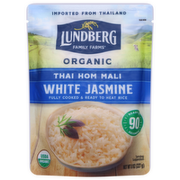 Lundberg Farms Organic White Jasmine Rice, 8 Ounce