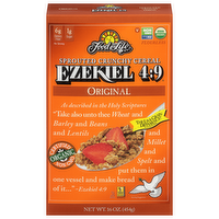 Food For Life Ezekiel 4:9 Almond Sprouted Grain Cereal, 16 Ounce