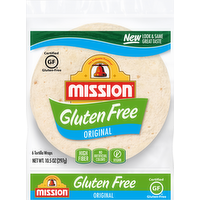 Mission Gluten Free Original Tortilla Wraps, 10.5 Ounce