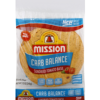 Mission Carb Balance Sundried Tomato Basil Tortilla Wraps, 8 Each