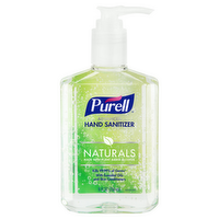 Purell Naturals Advanced Hand Sanitizer Pump Bottle, 8 Ounce