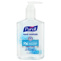 Purell Refreshing Gel Advanced Hand Sanitizer Pump Bottle, 8 Ounce