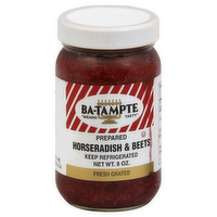 Ba-Tampte Prepared Horseradish & Beets - Kosher for Passover, 8 Ounce