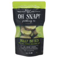 Oh Snap! Pickling Co. Dilly Pickle Bites, 3.25 Ounce