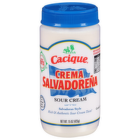Cacique Crema Salvadorena Sour Cream, 15 Ounce