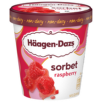 Haagen-Dazs Raspberry Sorbet, 14 Ounce