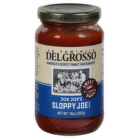 La Famiglia DelGrosso Sloppy Joe Sauce, 14 Ounce