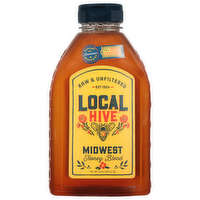 Local Hive Raw & Unfiltered Midwest Honey, 24 Ounce