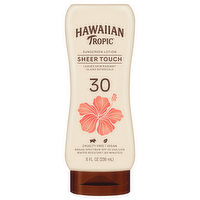 Hawaiian Tropic Sheer Touch SPF 30 Sunscreen Lotion, 8 Ounce