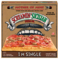 Screamin' Sicilian Mother of Meat Pizza Single, 6 Inch