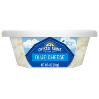 Crystal Farms Blue Cheese Crumbles, 4 Ounce