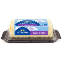 Crystal Farms Swiss Cheese Cracker Cuts, 9 Ounce