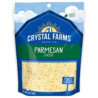 Crystal Farms Finely Shredded Parmesan Cheese, 5.5 Ounce