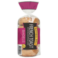 David's Deli French Toast Bagels, 5 Each